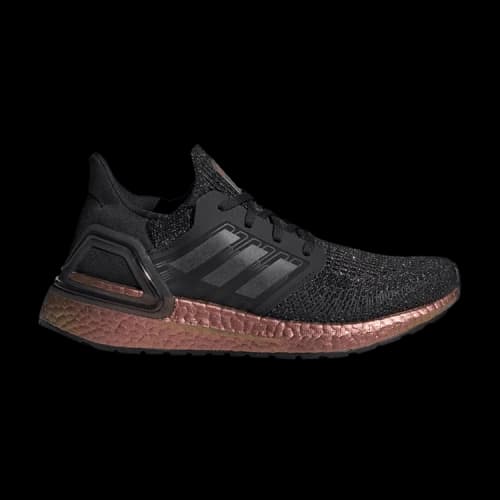 (GS) adidas UltraBoost 20 J 'Black Signal Pink'