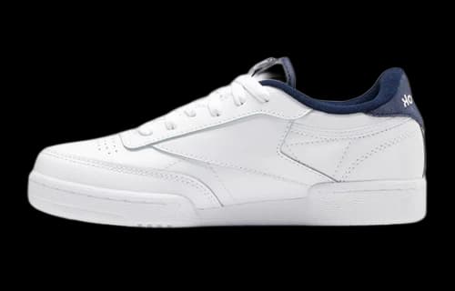 Kids Reebok Club C Skate shoes 'White Blue'