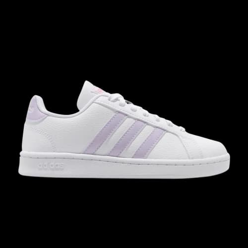 adidas Grand Court 'White Purple'