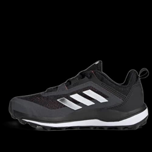 (GS) adidas Terrex Agravic Flow Primegreen Trail Running J 'Black White'