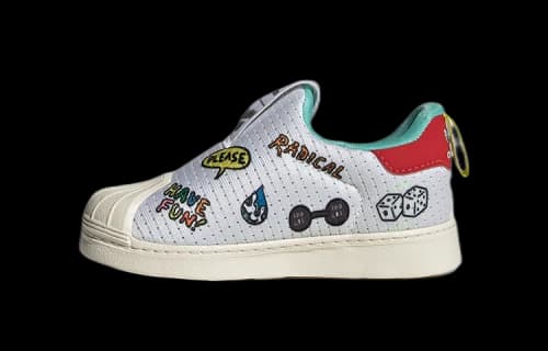 adidas Aaron Kai x Superstar 360 Primeblue Infant 'Pop Art Style Waves'