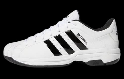 adidas Pro Model 2G Low 'White Black'