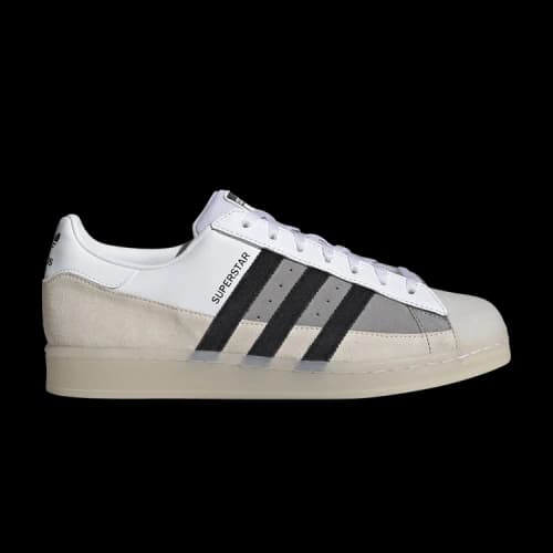 adidas Superstar 'White Light Charcoal'