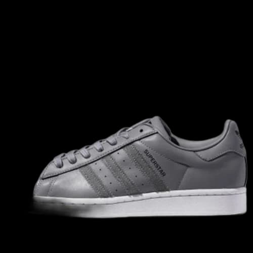 adidas originals Superstar Velcro Retro Casual Shoes Unisex Gray