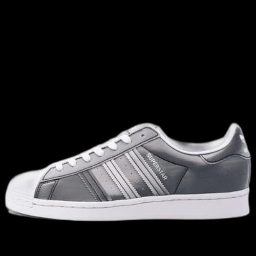 adidas originals Superstar Fashion Casual Skate Shoes Unisex Gray Silver