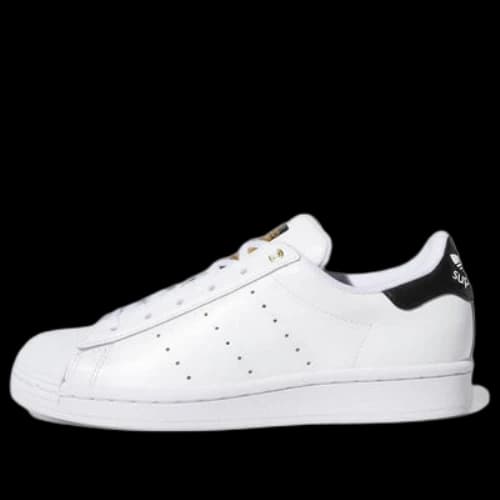 (GS) adidas originals Superstar Stan Smith J 'White Black'
