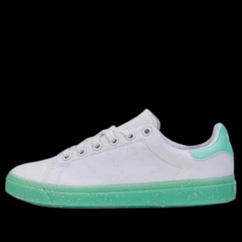 adidas originals Stan Smith Vulc For White/Green (Women's)