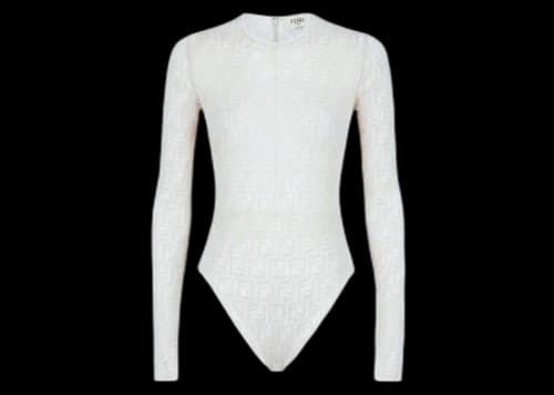 Fendi by Marc Jacobs Lace Body White