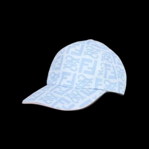 Fendi Baseball Nylon Hat 'Blue/Pink'