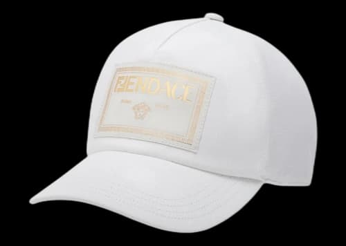 Fendi Fendace Hat White