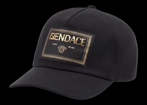 Fendi Fendace Hat Black