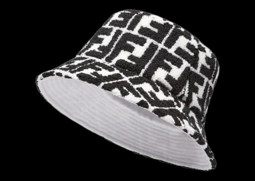 Fendi by Marc Jacobs Hat Black Terry Bucket Hat