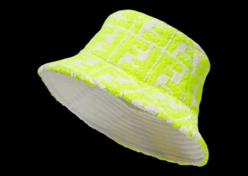 Fendi by Marc Jacobs Hat Yellow Terry Bucket Hat