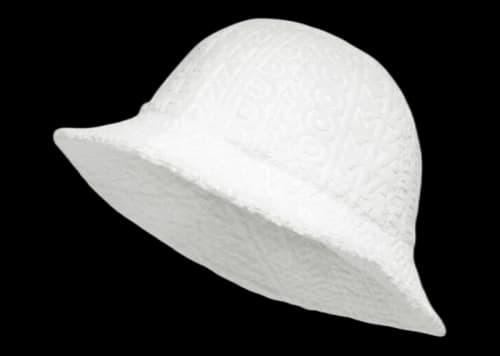 Fendi by Marc Jacobs Hat White Terry Bucket Hat White