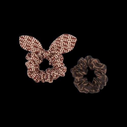Fendi Hair Elastics (Set Of 2) 'Multicolor'
