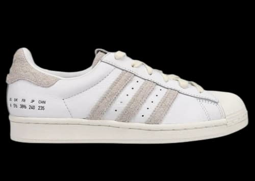 adidas Superstar White Tan