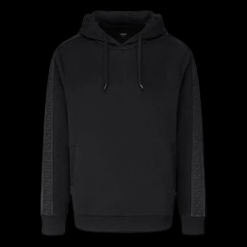 FENDI Logo Printing Long Sleeve Male Black