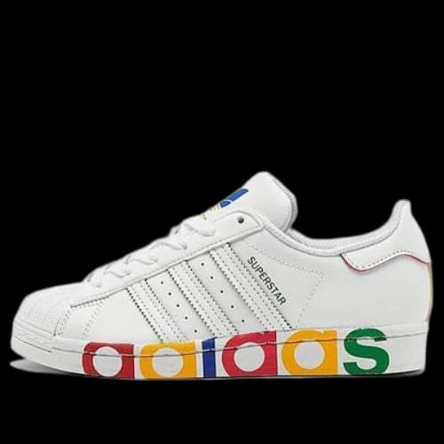 (GS) adidas originals Superstar J 'White'
