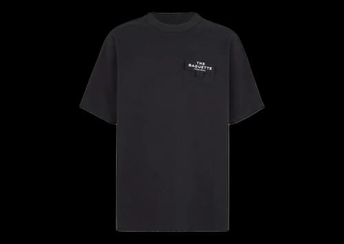 Fendi by Marc Jacobs Jersey Short-Sleeved Crew-Neck T-Shirt Black