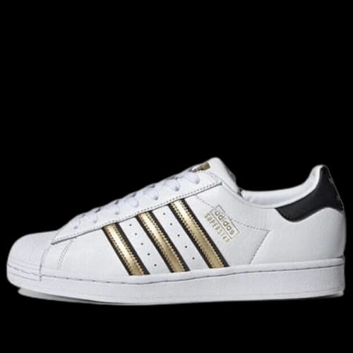 adidas originals Superstar 'White Gold Black'