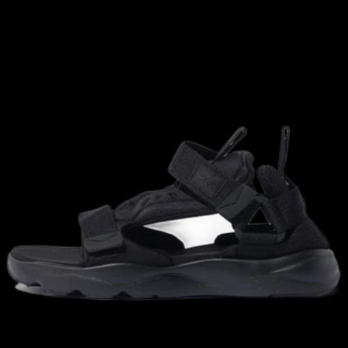 Reebok Furylite Lightweight Casual Unisex Black Sandals