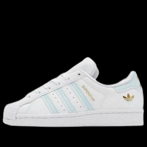 (GS) adidas originals Sneakers Superstar J 'White Blue Gold'
