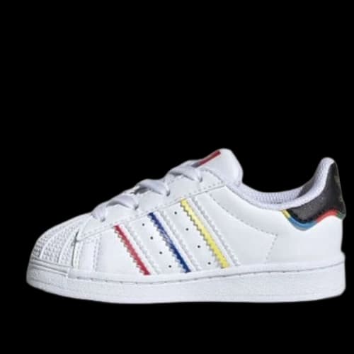 (TD) adidas originals Superstar 'White Black'