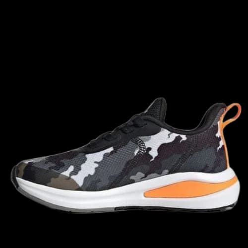 (PS) adidas Fortarun J 'Black Gray Orange'