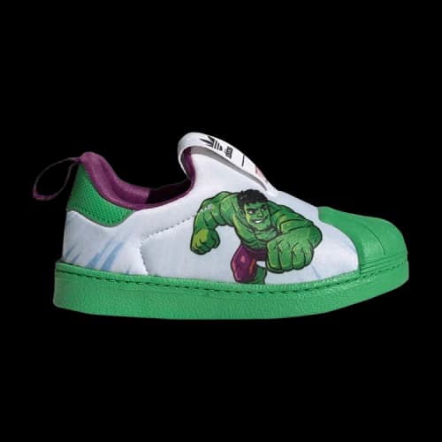 adidas Marvel x Superstar 360 Infant 'Hulk'