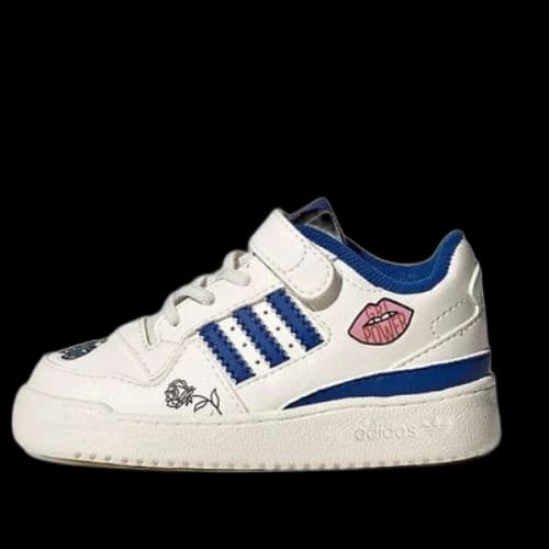 (TD) adidas originals Forum Low El I Shoes White/Blue