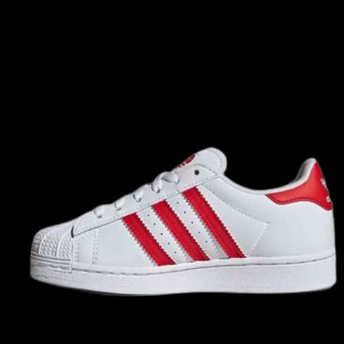 (PS) adidas originals Superstar 'White Red'