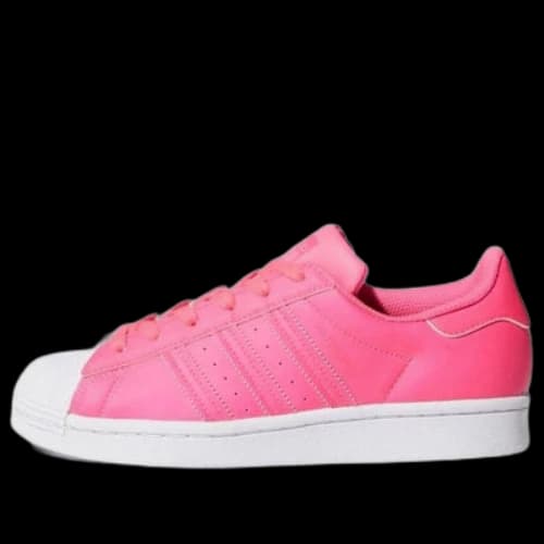 (GS) adidas originals Superstar J 'Pink Blue'