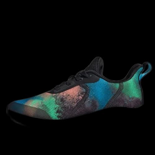 (GS) adidas Fortarun J 'Black Blue Green'