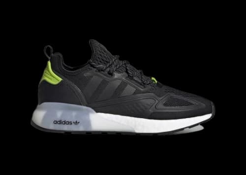 adidas ZX 2K Boost Black Semi-Solar Slime