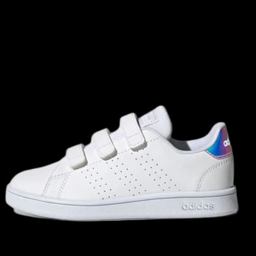 (PS) adidas Advantage 'White Silver Metallic'