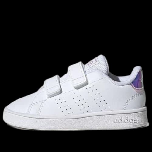 (TD) adidas Advantage 'White Silver Metallic'