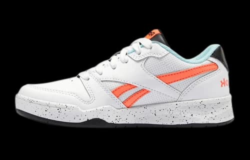 Reebok Bb4500 Court Low 'White Black Orange'