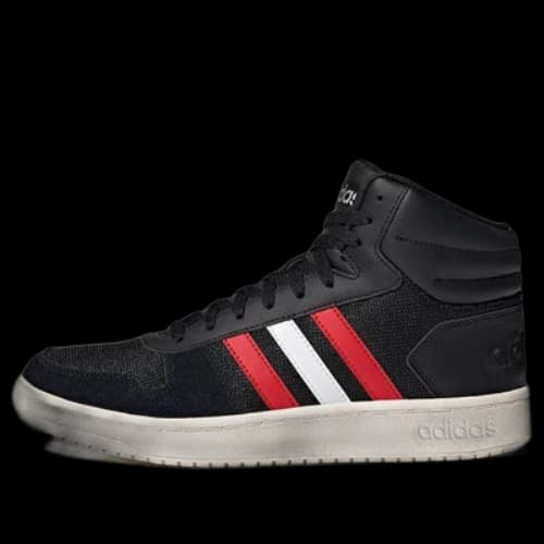 adidas Hoops 2.0 Mid 'Black Red White'