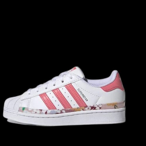 (PS) adidas originals Superstar 'White Pink'