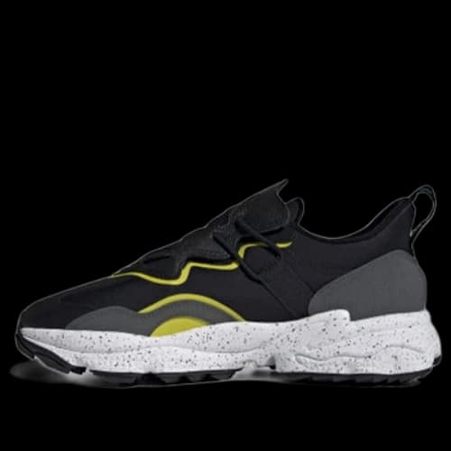 adidas originals Ozweego Flipshield 'Black White Yellow'