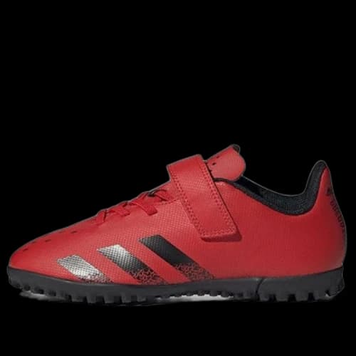 (PS) adidas Predator Freak.4 Turf Boots 'Red Core Black'