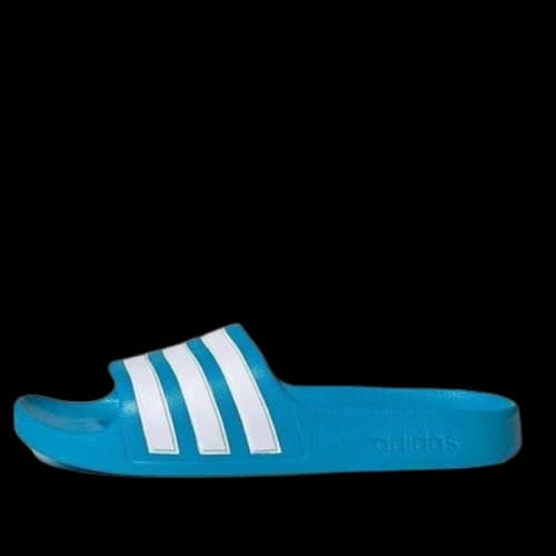 (GS) adidas Adilette Aqua Slides 'Solar Blue'