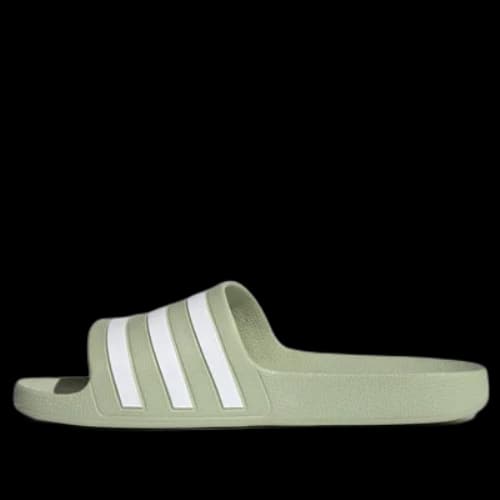 adidas Adilette Aqua 'Green White' (Women's)