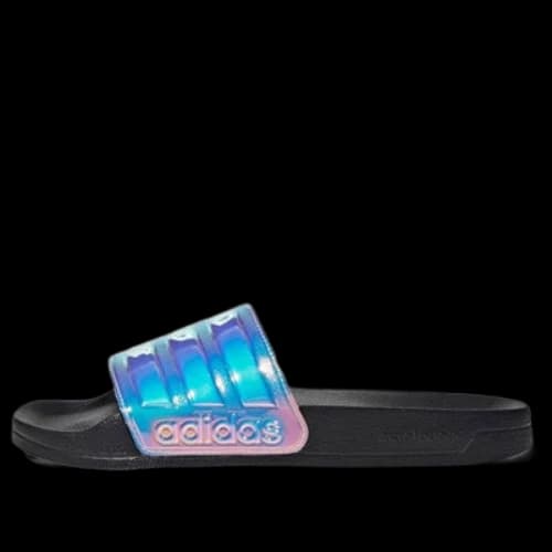 adidas Adilette Shower Slides For Laser Slippers Multi-color 'Black' (Women's)