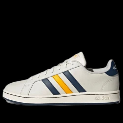 adidas neo Grand Court 'White Blue Yellow'