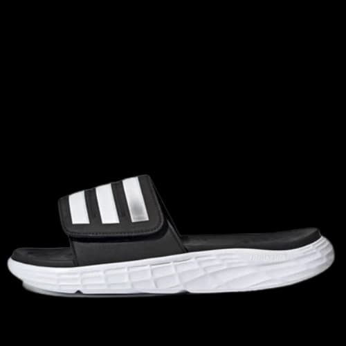 adidas Duramo SL Slides 'Black White'