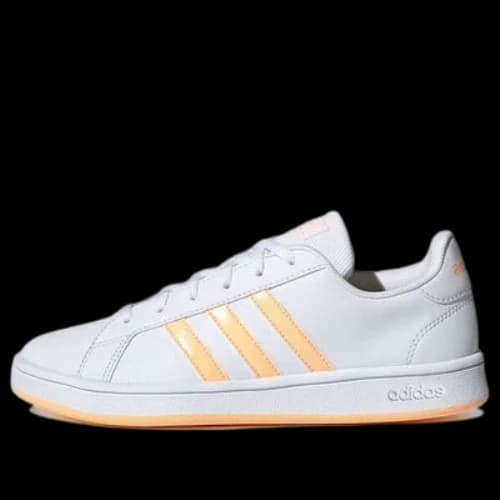 adidas neo Grand Court Base 'White Orange' (Women's)