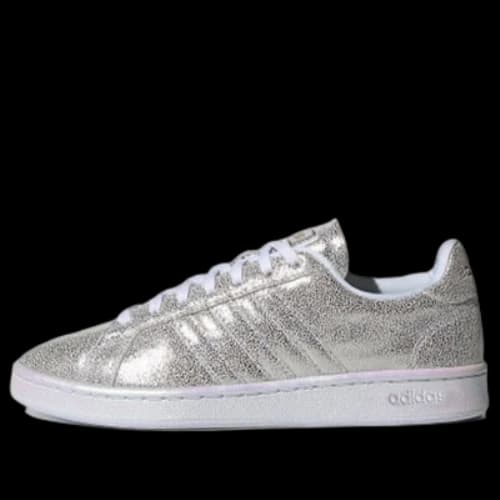 adidas neo Grand Court 'Silver White' (Women's)