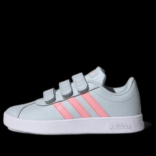 (PS) adidas VL Court 2.0 'Blue Pink'