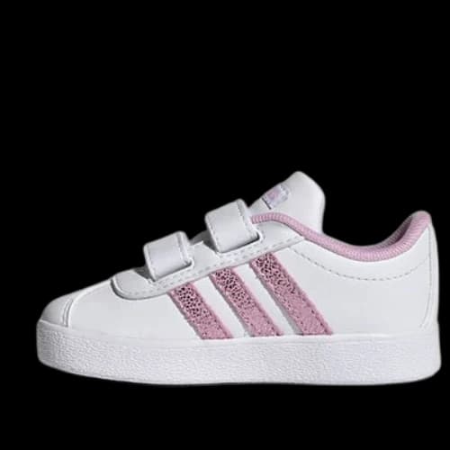 (TD) adidas VL Court 2.0 'White Pink'